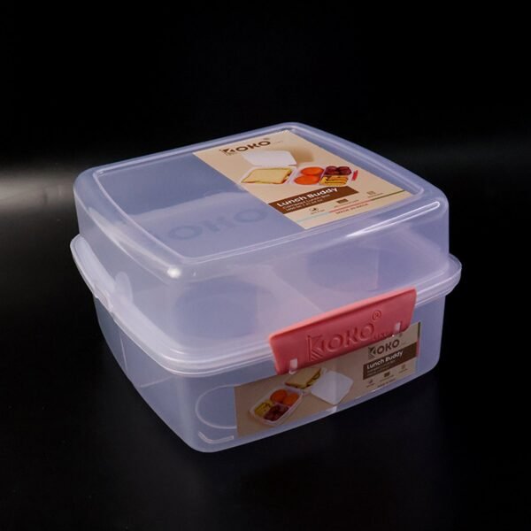 1 large and 3 small compartment 1400 ml multipurpose lunch box (1400 ml / 1 pc)