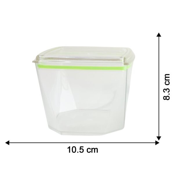 food storage container set with leak proof lid (500 ml / 2 pc)
