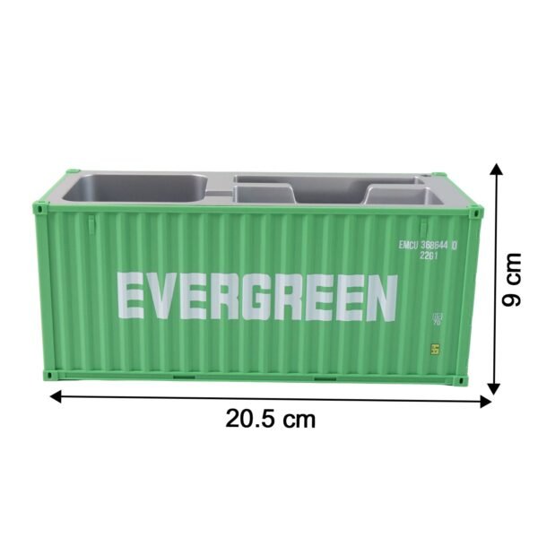 container style multi compartment desk organizer (1 pc)