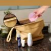 spacious cosmetic & makeup storage bag (1 pc)