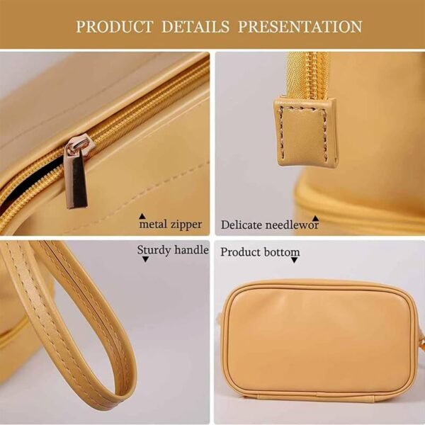 spacious cosmetic & makeup storage bag (1 pc)