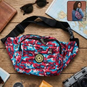 stylish multi purpose waist bag & cross body sling pouch (1 pc)