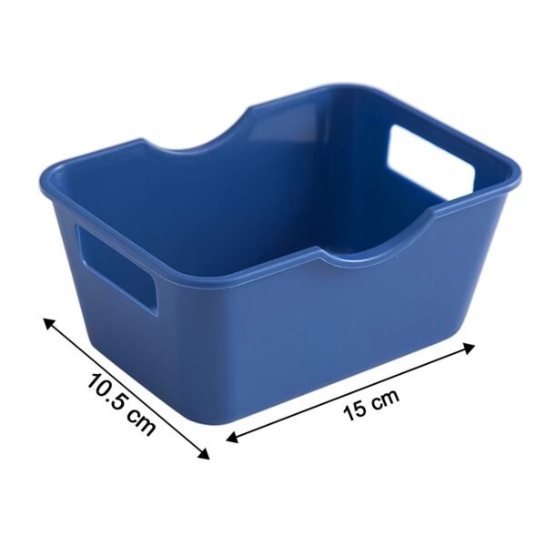 multi purpose storage basket organizer (15 x 10.5 cm, 1 pc)