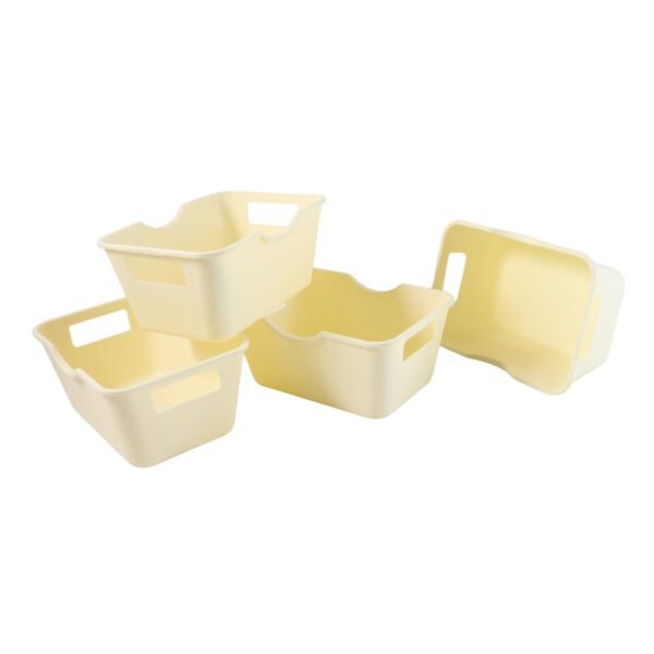 multi purpose storage basket organizer (15 x 10.5 cm, 4 pc)