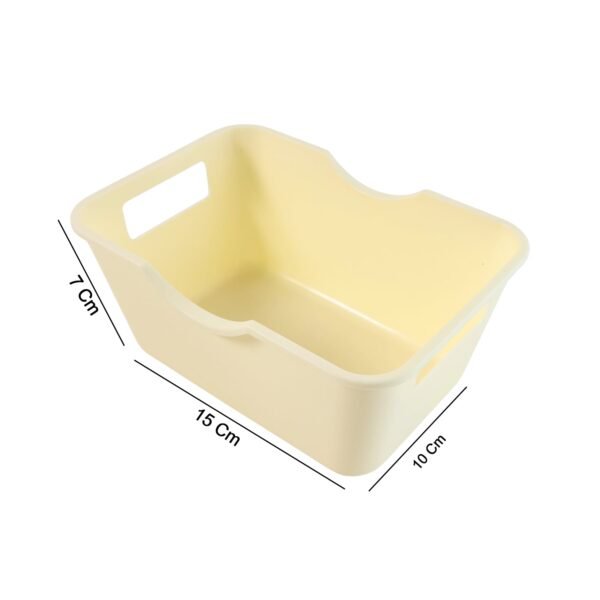 multi purpose storage basket organizer (15 x 10.5 cm, 4 pc)