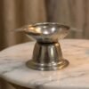 stainless steel sunflower design diya stand (big size) (1 pc)