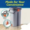 small size multipurpose flat mop cleaning bucket set