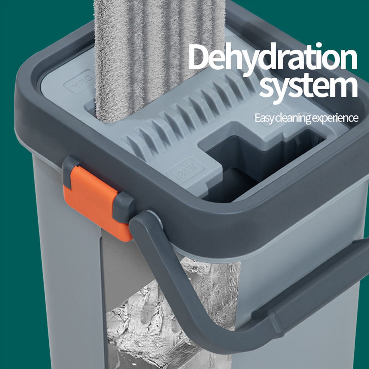 big size flat mop with bucket set (1 set) big size flat mop with bucket set (1 set)