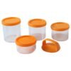 4 in 1 stackable dry fruit storage container (1 set)