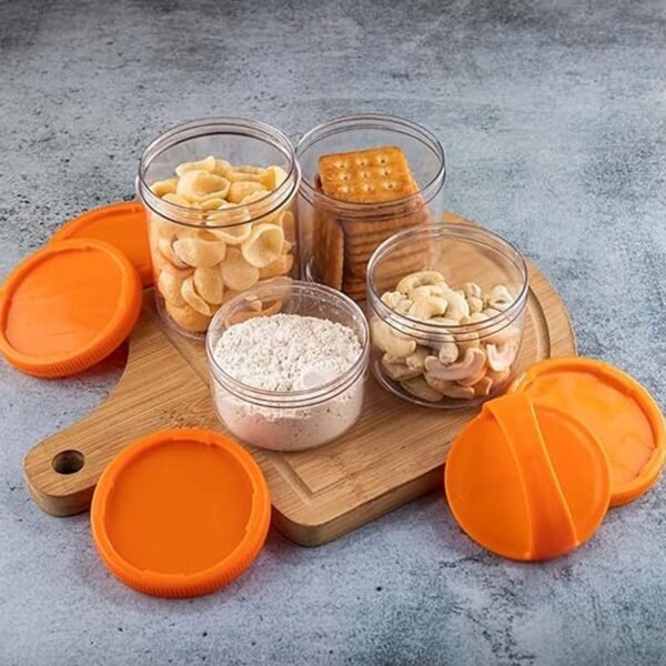 4 in 1 stackable dry fruit storage container (1 set)