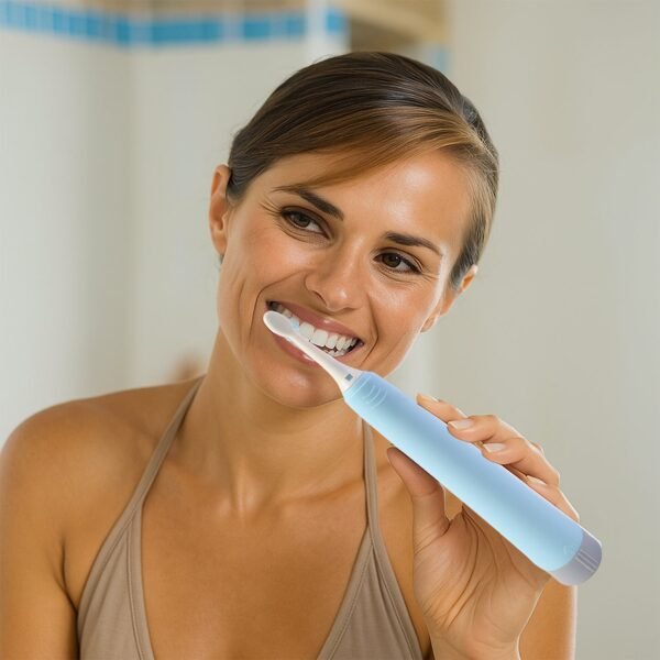 portable battery operated electric toothbrush (1 pc)