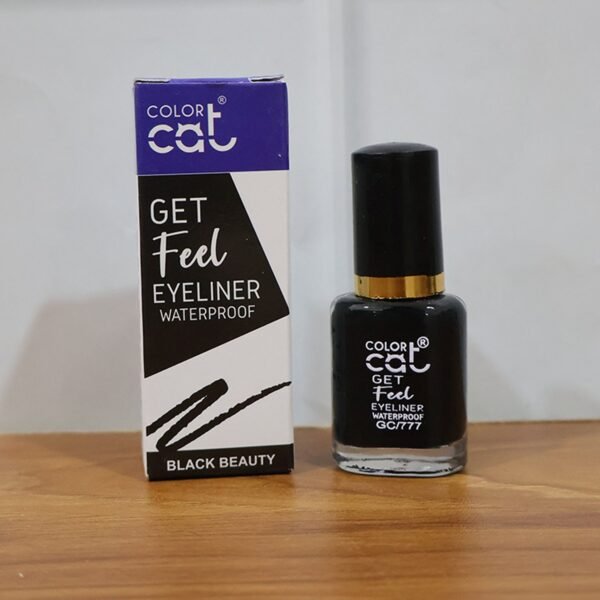 premium color cat get feel waterproof eyeliner (8 ml / 1 pc)