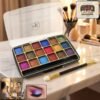 premium 18 color shimmer eyeshadow palette (12 gm / 1 pc)