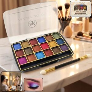 premium 18 color shimmer eyeshadow palette (12 gm / 1 pc)