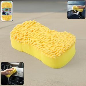 chenille microfiber car washing sponge (1 pc)