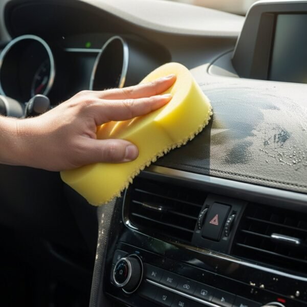 chenille microfiber car washing sponge (1 pc)