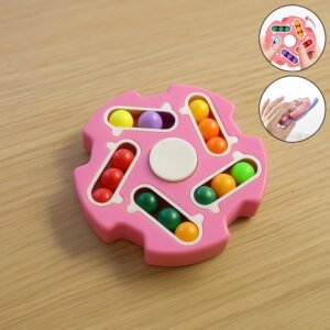 fidget magic cube spinner toy – multi track finger puzzle