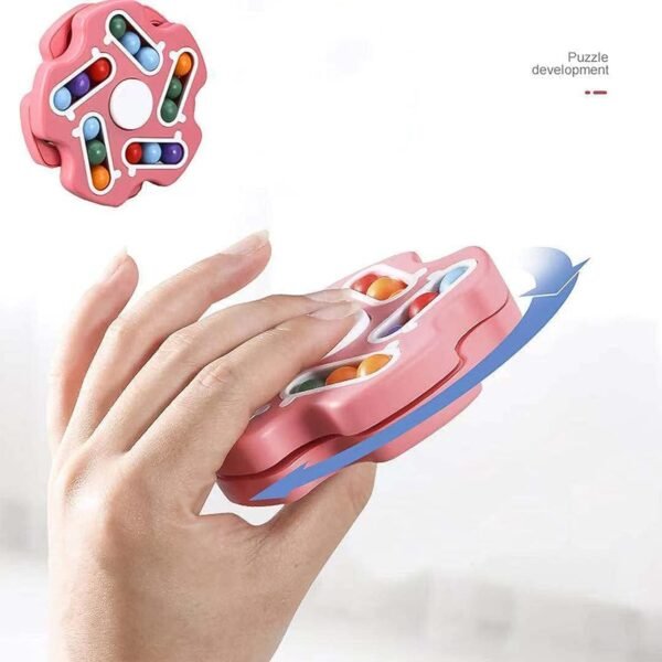 fidget magic cube spinner toy â€“ multi track finger puzzle