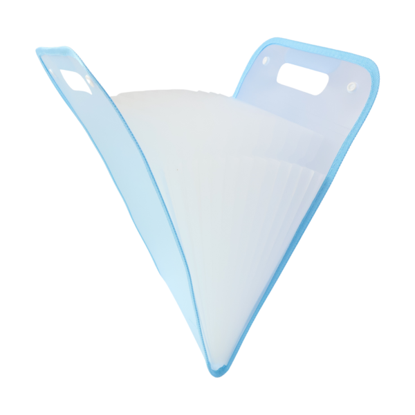 13 pocket document file folder with handle