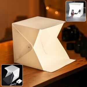 portable led photography light tent