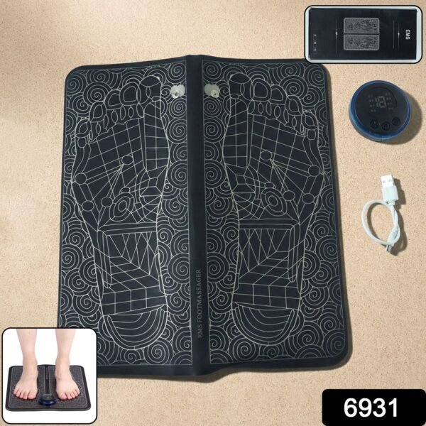 electric ems foot massage therapy mat (1 pc)