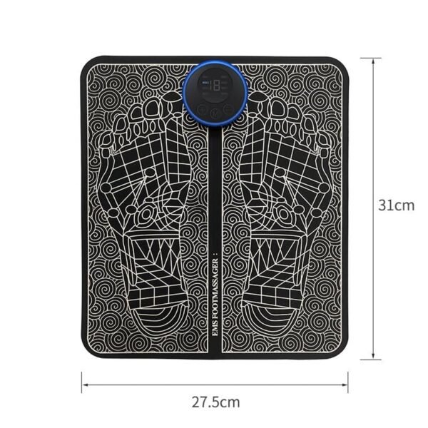 electric ems foot massage therapy mat (1 pc)