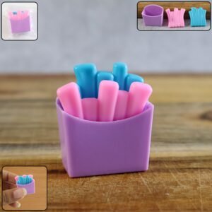 mini french fries toy set
