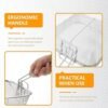 stainless steel deep fryer basket with long handle (1 pc)