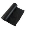 heavy duty black garbage bag roll for home & commercial waste disposal (1 roll)