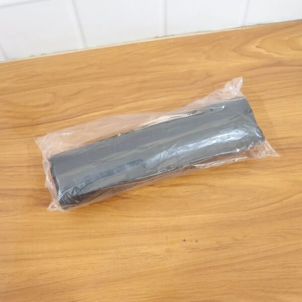 heavy duty black garbage bag roll for home & commercial waste disposal (1 roll)
