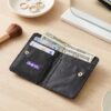 compact snap button card holder wallet (1 pc) compact snap button card holder wallet (1 pc)