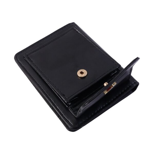 compact snap button card holder wallet (1 pc) compact snap button card holder wallet (1 pc)