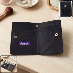 compact snap button card holder wallet (1 pc) compact snap button card holder wallet (1 pc)