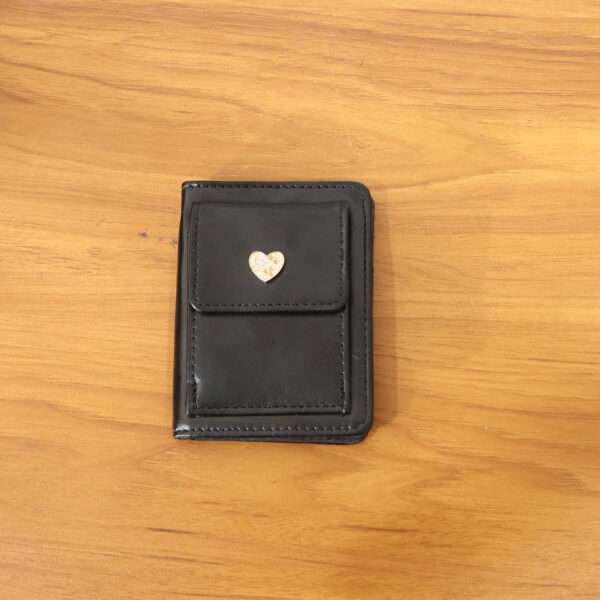 compact snap button card holder wallet (1 pc) compact snap button card holder wallet (1 pc)