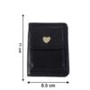 compact snap button card holder wallet (1 pc) compact snap button card holder wallet (1 pc)