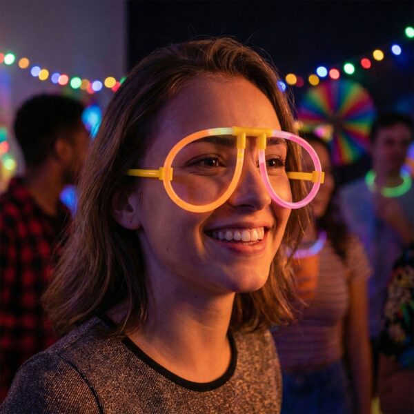 glow party glasses (1 pc)