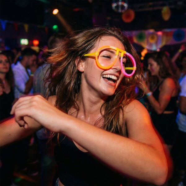 glow party glasses (1 pc)