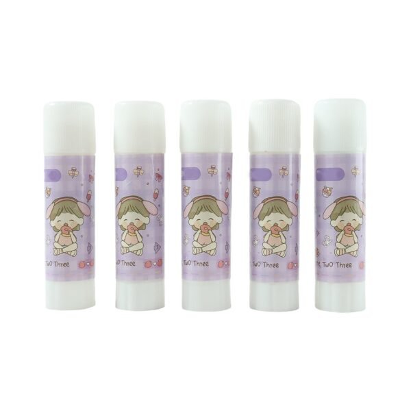 cartoon themed solid glue stick pack of 5