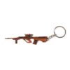 metal gun shape keychain (1 pc)