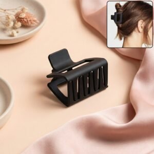 premium matte finish strong hold hair claw clip (1 pc)