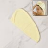 hair drying towel wrap cap for women (small / 1 pc)