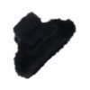 big size soft faux fur hair claw clips (1 pc)