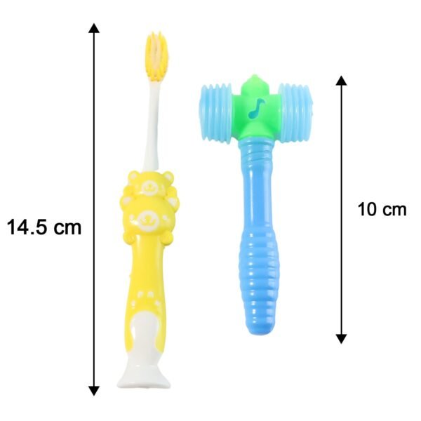 kids toothbrush and hammer toy set
