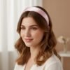 elegant padded satin finish hairband (1 pc)