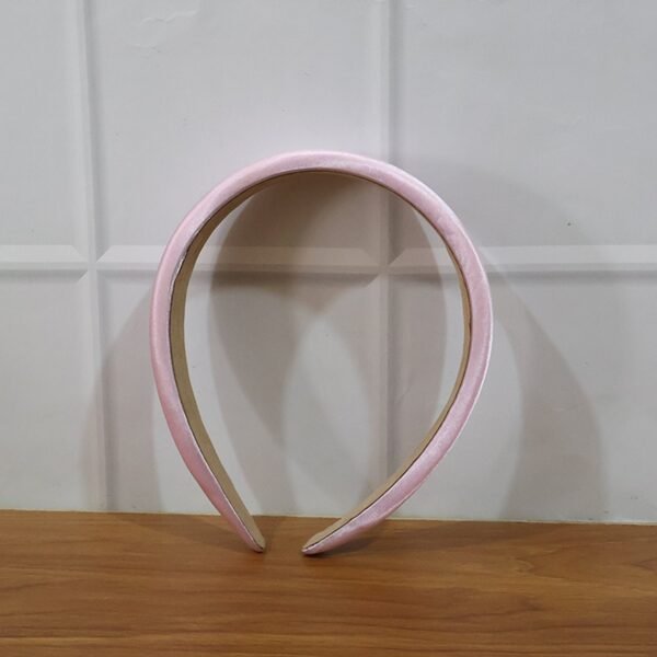 elegant padded satin finish hairband (1 pc)