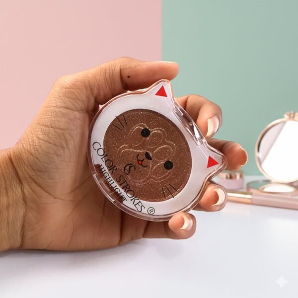 premium color strokes shimmer highlighter (1 pc)