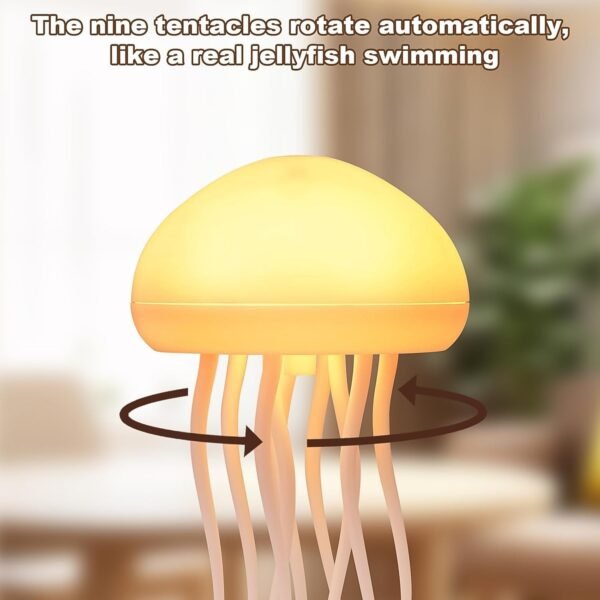 jellyfish shape led mood light lamp (1 pc)