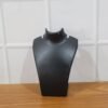 premium black necklace display stand mannequin bust (1 pc / 15x11 cm)