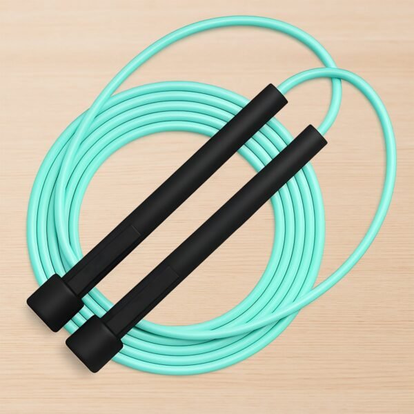 high speed skipping rope with foam padded handles (1 pc)