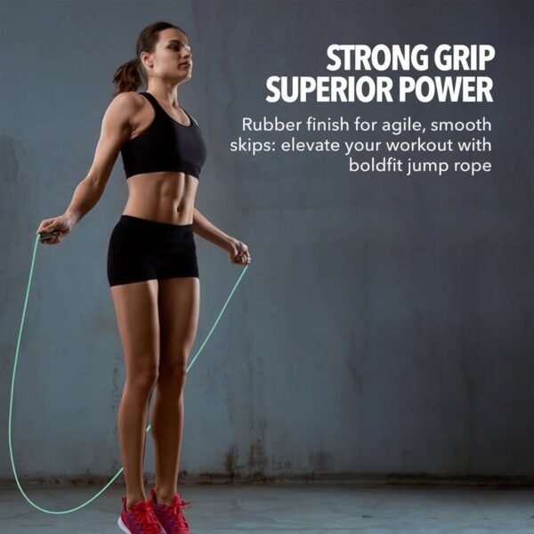 high speed skipping rope with foam padded handles (1 pc)